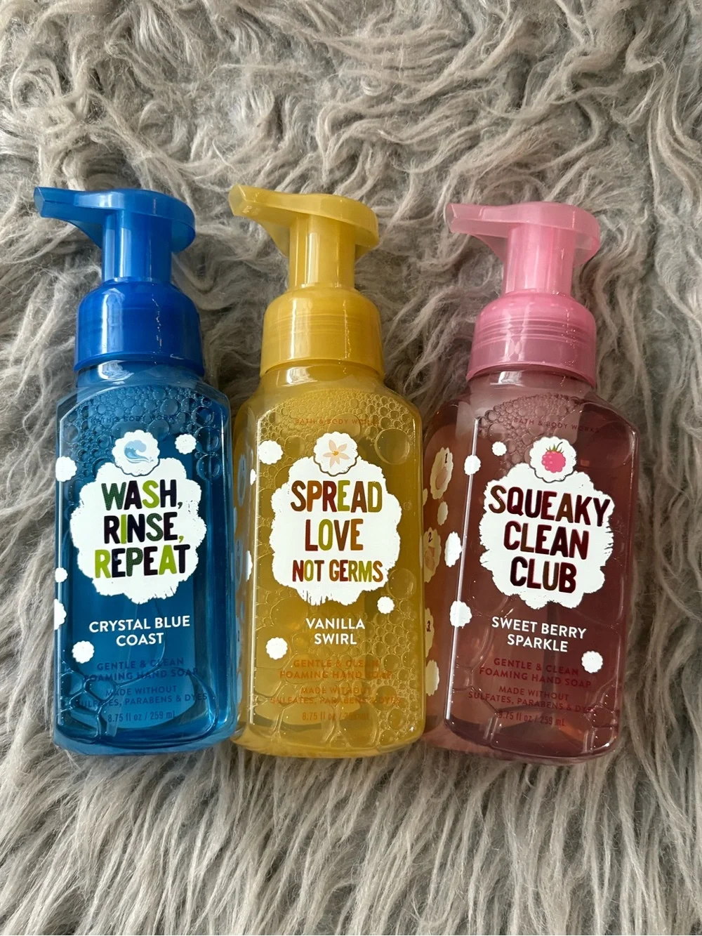 BBW FOAMING HAND SOAPS X3 NWT